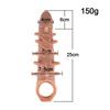 MoDi Penis Extender Sleeve Reusable Dildo Cover Delay Ejaculation Penis Massage Erotic Toys