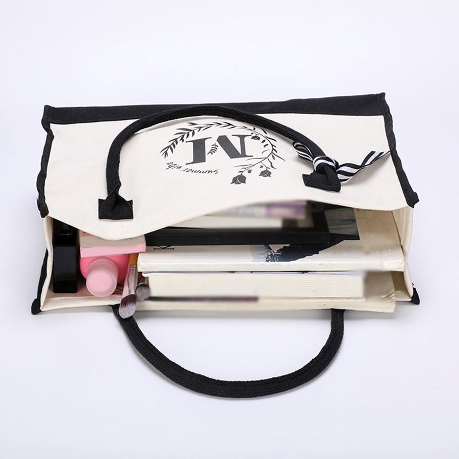 Neue Canvas-Handtasche Picknick- und Ausflugs-Aufbewahrungstasche Tragetasche mit großem Fassungsvermögen Wasserdichte Umhängetasche innen