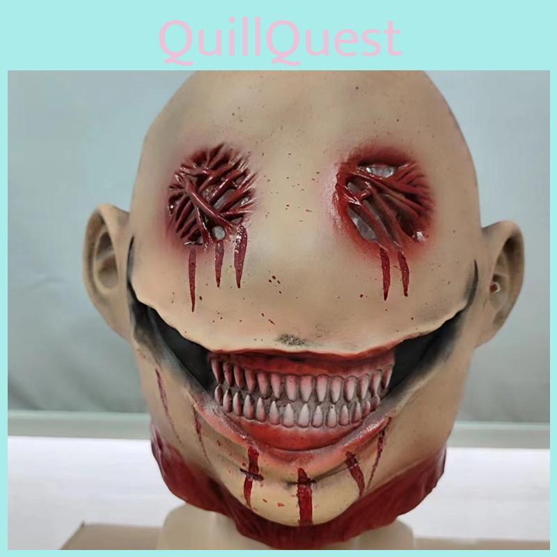 Horror Clown Mask With Latex Construction For Halloween Party And Cosplay