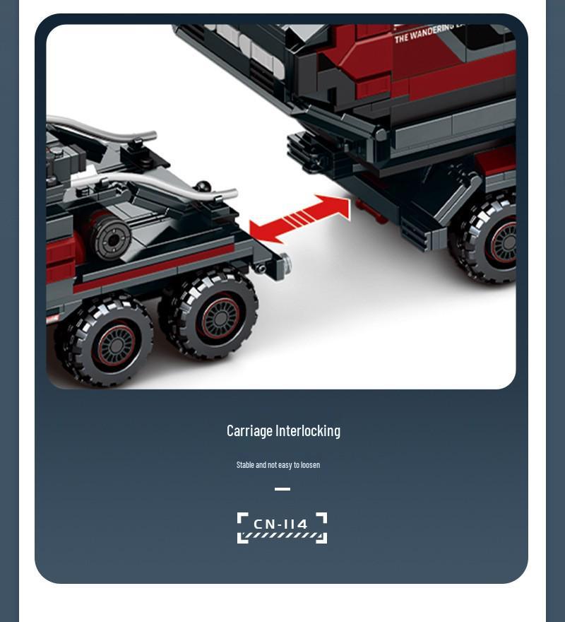 Senbao Wandering Earth 2 Carrier Vehicle Building Blocks Toy