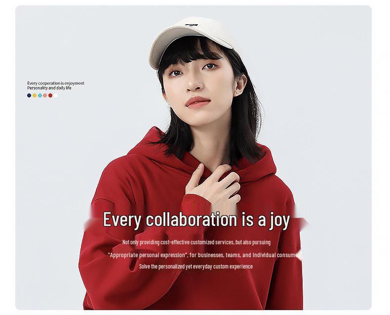 2026 Year of the Horse Red Sweatshirt - Round Neck, Perfect for New Year and Annual Meetings