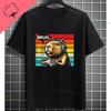 Funny Gamer Capybara Graphic Tshirt Cool Black Casual Tee With Fashion Glasses  Video Game Controller Design For All Seasons