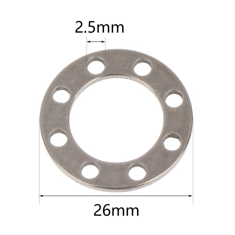 Stylish And Simple Titanium Alloy Accessories Edc Keyring Portable Multi-Hole Keychain Outdoor Tools