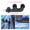 2Pcs Kayak Paddle Holder with Longer Threads Bolts Kayak Track Mount Multifunctional Rod Pole Holding Tool for Kayaking
