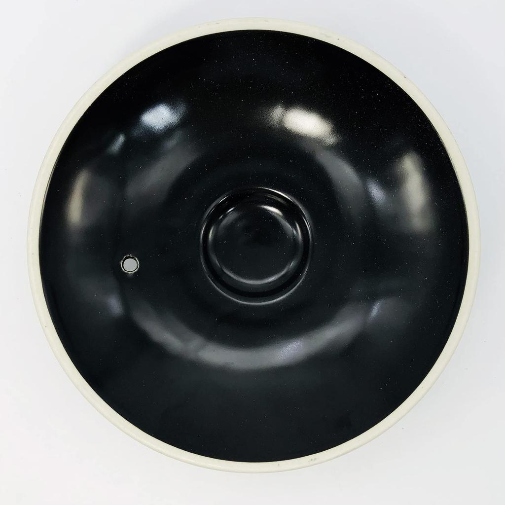 Living NEO Earthen Pot Size 8 28cm Fire Compatible for People 110363 Black IH/Gas 3-4