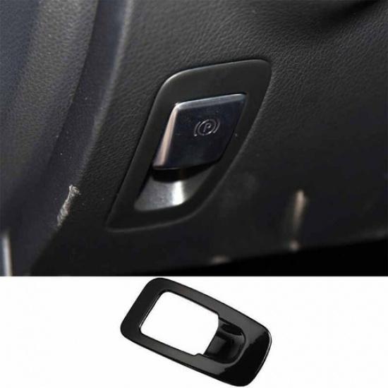Car Console Button Cover For Benz C-Class W205 Bright Black Multimedia Emergency