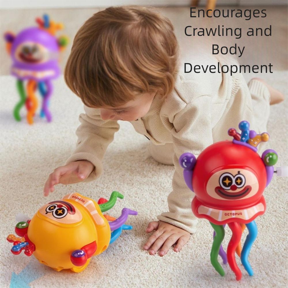 Magic Dancing Octopus Toy Clockwork Wiggly Wonder Octopus Toy  for Children's Gift
