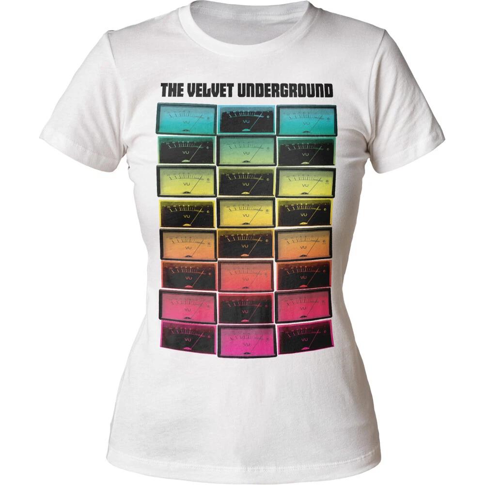 

Velvet Underground VU Meters Women s 100% Cotton T-shirt Mens Tees Top - S, L, 2X - Free Shipping 3XL