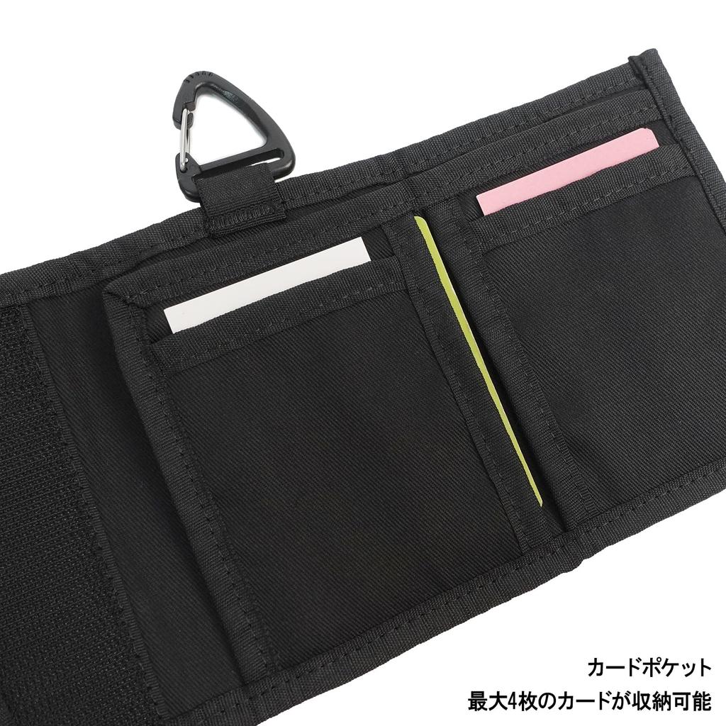 Carteira Fineplus Lee Smart Cordura com Porta-Notas 0520652, Carteira Tripla, Reciclada, Armazenamento,
