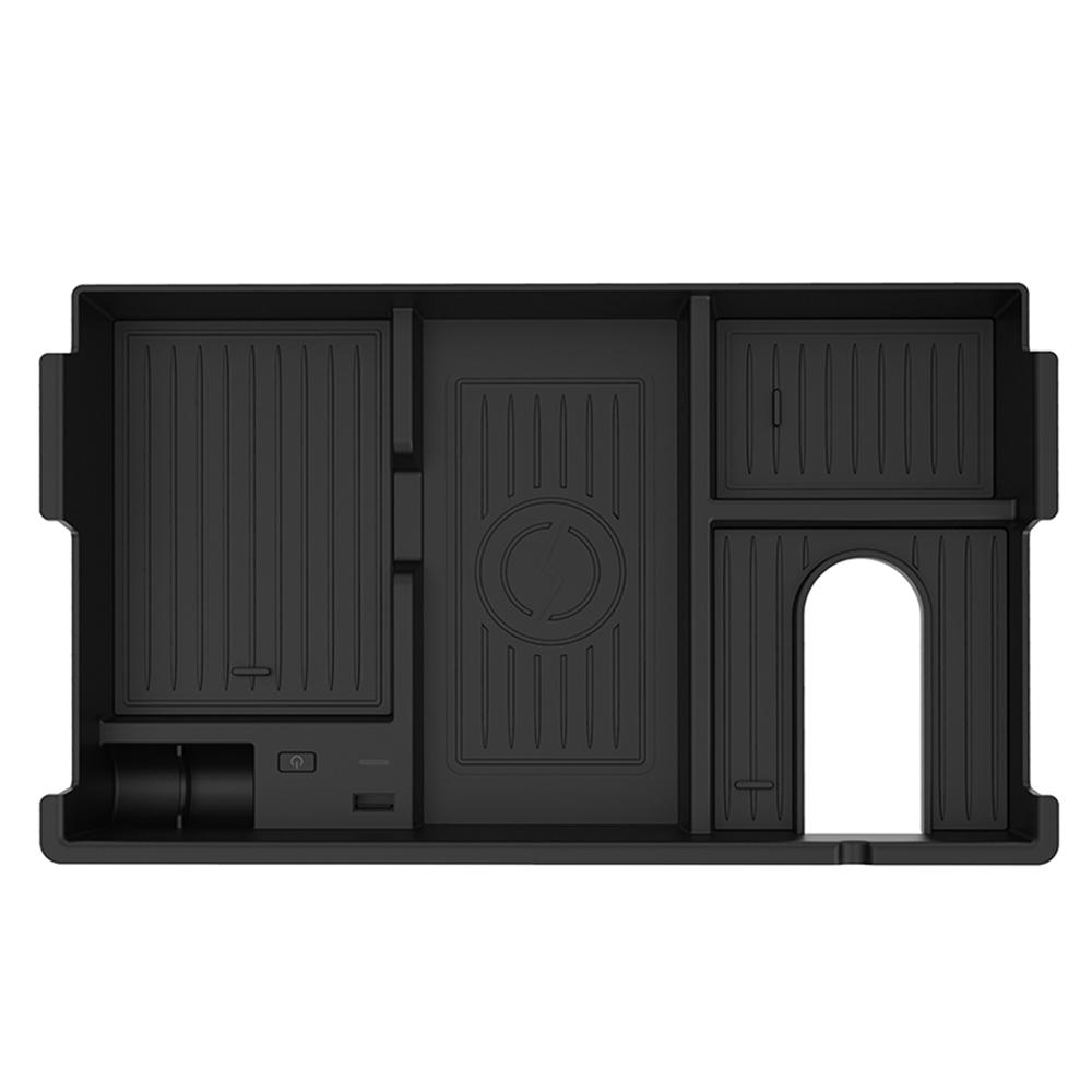 15W QI Wireless Car Center Console Phone Charger Pad For Toyota Tundra 2007-2024