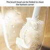 Bendable Cleaning Brush Cup Scrubber Glass Cleaner Kitchen Cleaning Tool Long Handle Drink Bottle Glass Cup Cleaning Brush