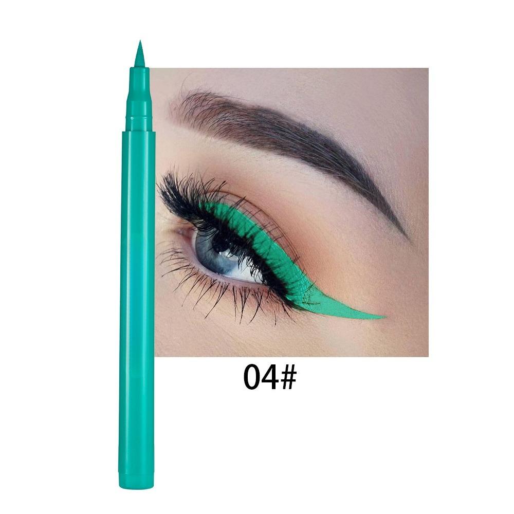 Eye Liner Pencil Small Gold Liquid Eyeliner Pen Quick-drying Eyeliner Waterproof Lasting Eyeliner Black/Brown Eyes Makeup Liquid