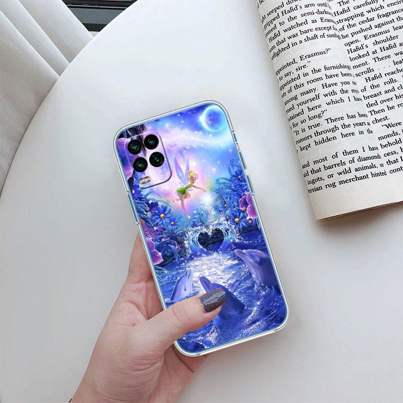 Tinker Bell Tinkerbell Transparent Phone Case for Motorola Moto G10 G20 G30 G31 G32 G34 G35 G41 G42 G50 G51 G52 G55 G60 G60S