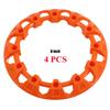 2PCS 4PCS 8-inch ATV Wheel Trim Hub Protection Decor Rim Cap Universal Vehicle All Terrain Wheel Plastic Cover For 8inch Tires