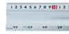 Shinwa Sokutei Aluminum Cutter Ruler Cutting Master 2m W Left Base Point 65091