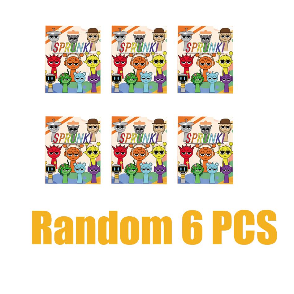Funny Sprunki Character Models Box PVC Sprunki Game Action & Toy Dolls Character Set Kids Birthday Christmas Gifts