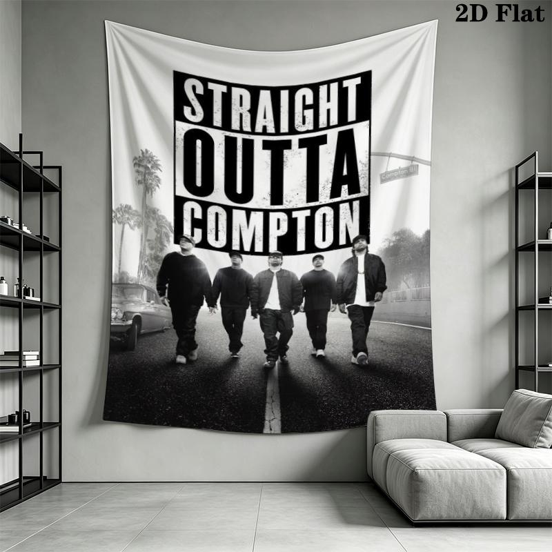Tang Clan Wall Tapestry Aesthetic Wall Hanging Printed Fabric Blanket Decorative Tapestries for Bedroom Living Room Home Decor