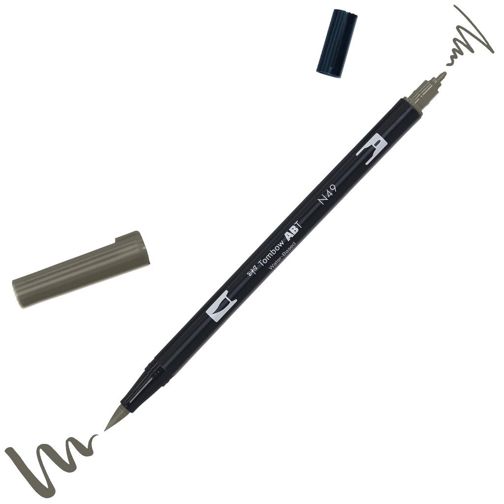 Tombow Graphic Marker Dual Brush Pen ABT N49 Water-Based AB-TN49