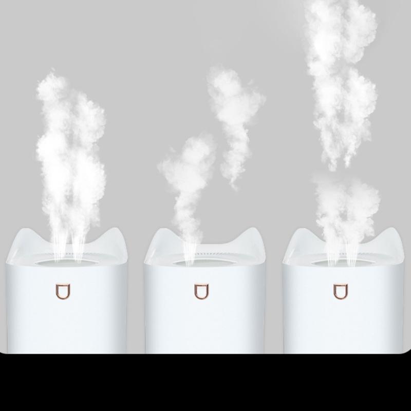 Desk Humidifier 3 Modes Mini Humidifier Diffuser Essential Oil Diffuser Type C Charging 300ml Portable Travel Humidifier