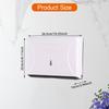 Toilet Paper Holder Tissue Box Wall Mounted Organizer Wipes Dispenser Storage for Hotel