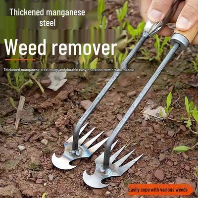 Multifunctional Household Weeder: Rake & Shovel Combo