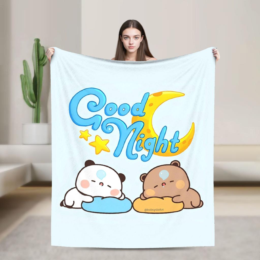 Weiche Decke Mädchen Jungen Camping Bubu Dudu Flugdecke Flanell Tagesdecke für Couch Sessel Sofa Bett Modische Sofa Bett Abdeckung