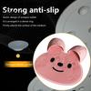 Exfoliating Foot Scrubber Soothing Easy Silicone Bristles Shape Soft Mat Bunny Achy Feet To Clean
