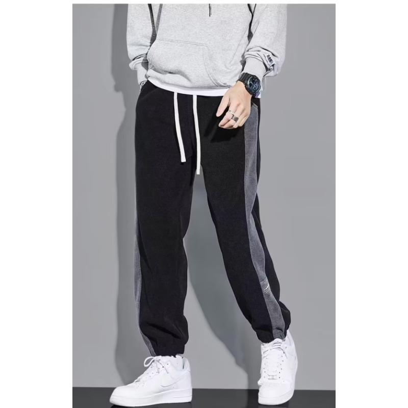 Casual Pants for Men's New Summer Thin Men's Sports Sweatpants for Men's Tying Trousers