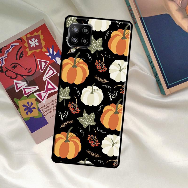 Autumn Leaves Fall Pumpkin Halloween Case For Samsung Galaxy A33 A13 A36 A56 A23 A52 A32 A12 A54 A34 A14 A16 A26 A53 A15 A35 A55