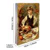 50 Thanksgiving Fall Harvest Themed Wall Cards Vintage Interior Decoration Cards