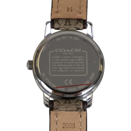 COACH SIGNATURE Women's Khaki Watch 14503399