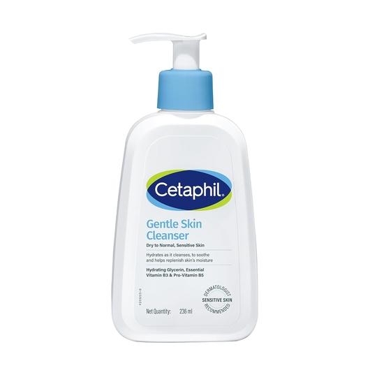 Cetaphil Face Wash by Cetaphil, Gentle Skin Cleanser for Dry To Normal, Sensitive Skin - 250 ml|Niacinamide,Vitamin B5| Paraben, Sulphate Free