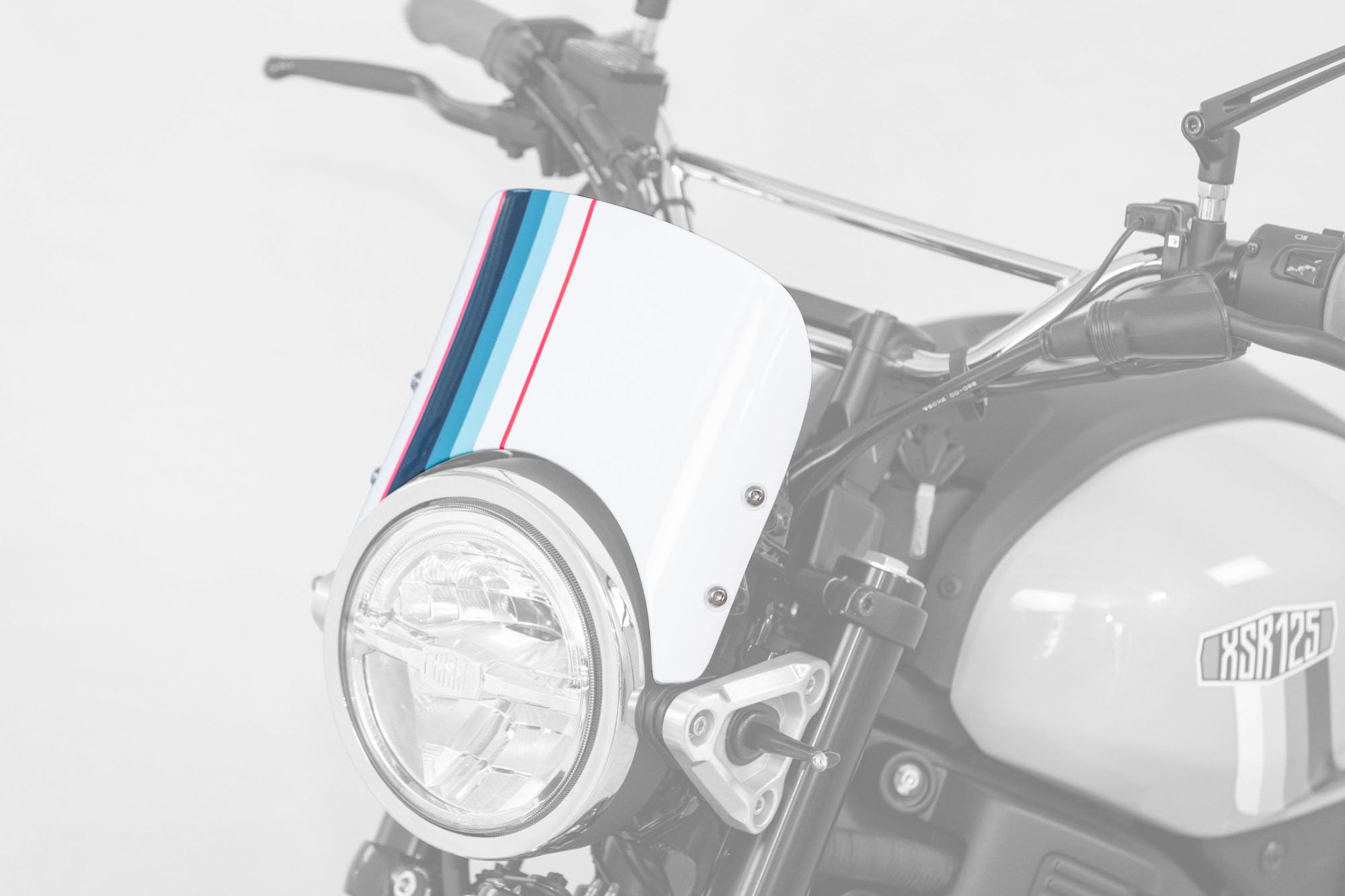 

Kijima Motorcycle Parts Screen Meter Visor Kit Black Gel XSR125 Neo Retro 305-481