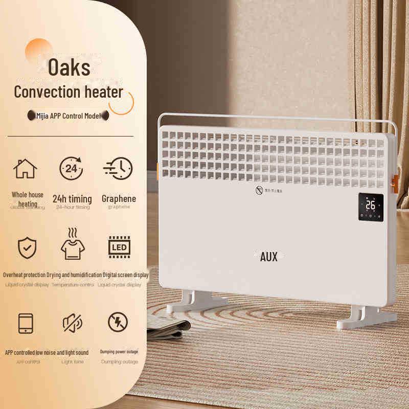 

Oaks NDL220-B81 Энергосберегающий вертикальный конвекционный обогреватель для всего дома или спальни