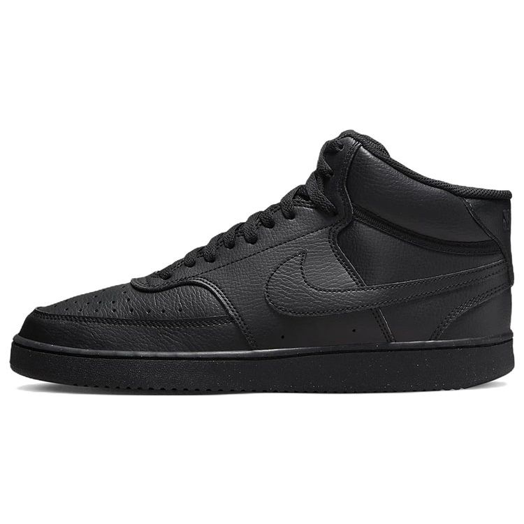 Nike Court Vision Mid Next Nature Triple Black Men Sneakers DN3577-003