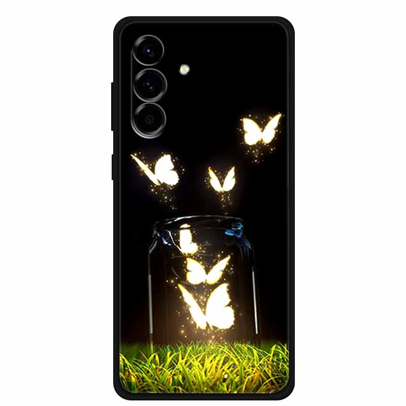 For Samsung Galaxy A56 Case Luxury Wolf Lion TPU Silicone Soft Back Cover for Samsung Galaxy A36 A26 5G Shockproof Bag Printed