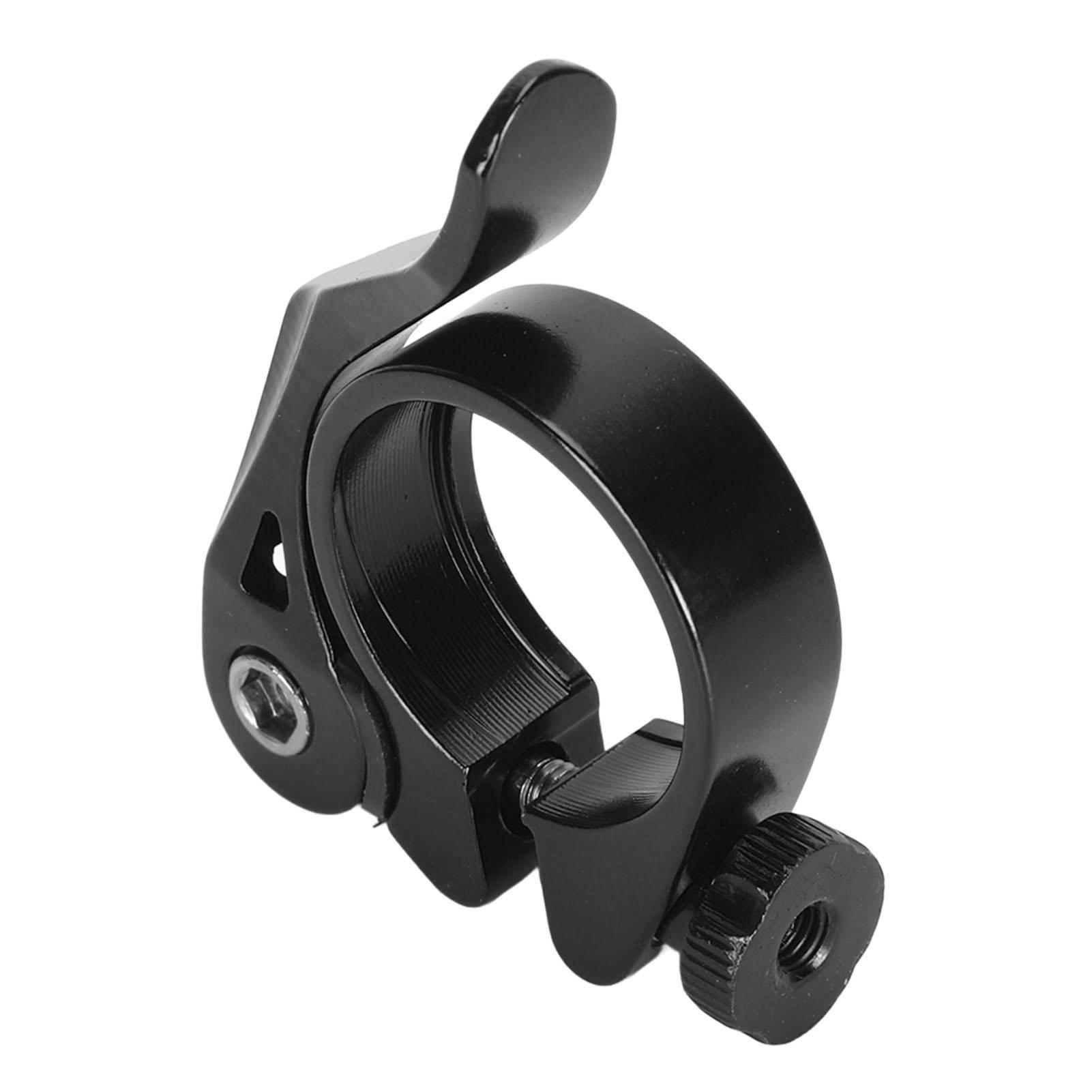 Bike Seatpost Clamp Professional 31.8mm Aluminum Alloy Lightweight Quick Release   Seatpost Clamp for Mountain Road Bike