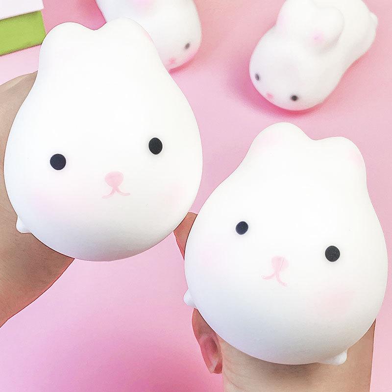Squeeze Bunny Stress Balls Autism Sensory Toys Stress & Anxiety Relief Fidget Toys Slow Rebound Squeeze Decompression Toy