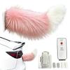 Moving Tail Cute Remote Control Rechargeable Decor Car Exterior Ornaments for RV Travel Rear Trucks Motorcycle Home Vehicles