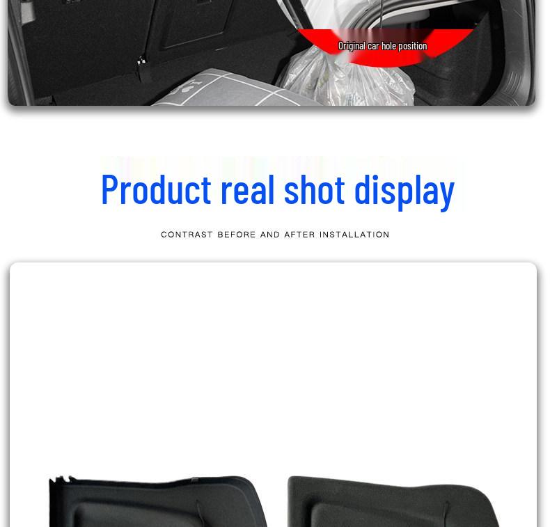 Volkswagen Trunk Accessories: ID4X Partition Board, ID4 Crozz Rear Shelf, ID3 Sunshade