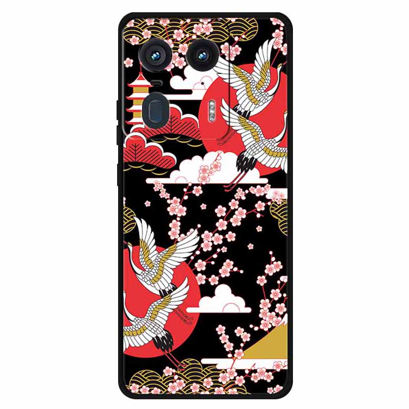 Dla Motorola Edge 50 Ultra 5G/Moto X50 Ultra 5G Etui na Telefon Wzór Drukowany TPU Tylna Pokrywa