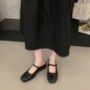 Innere erhöhte Plattform silberne Tasche Kopf Halbschuhe Damen tragen neue Mary Jane Schuhe