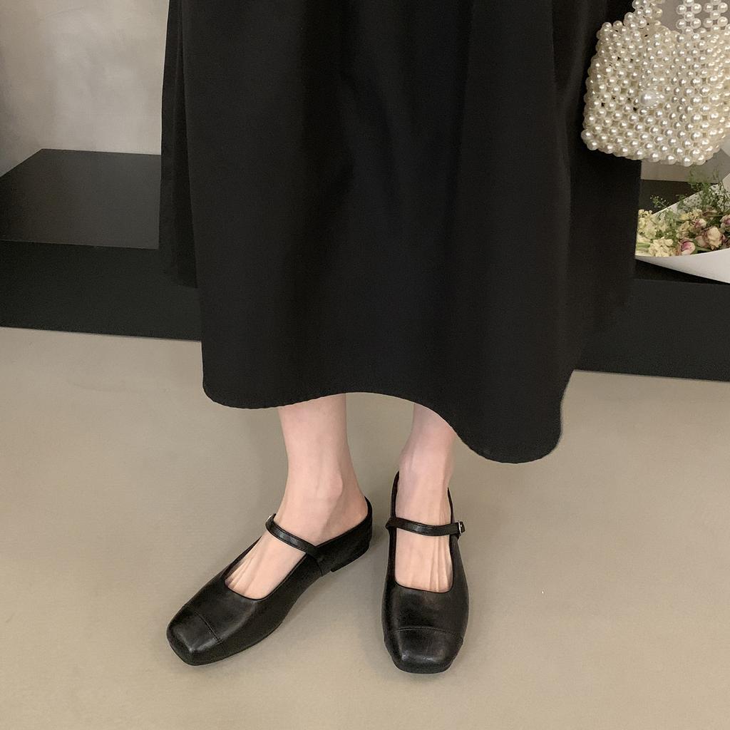 Innere erhöhte Plattform silberne Tasche Kopf Halbschuhe Damen tragen neue Mary Jane Schuhe