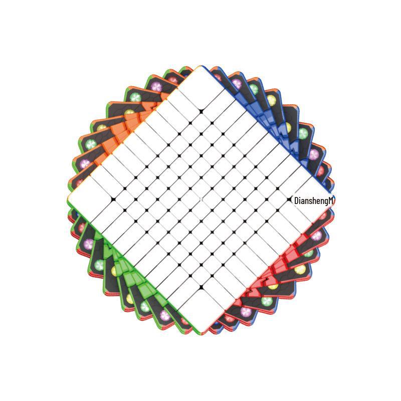 Diansheng Magnetic Galaxy Series: 6th, 789th, 10th-11th Level Speed Cube for Smooth Twisting and High-Level Competition.