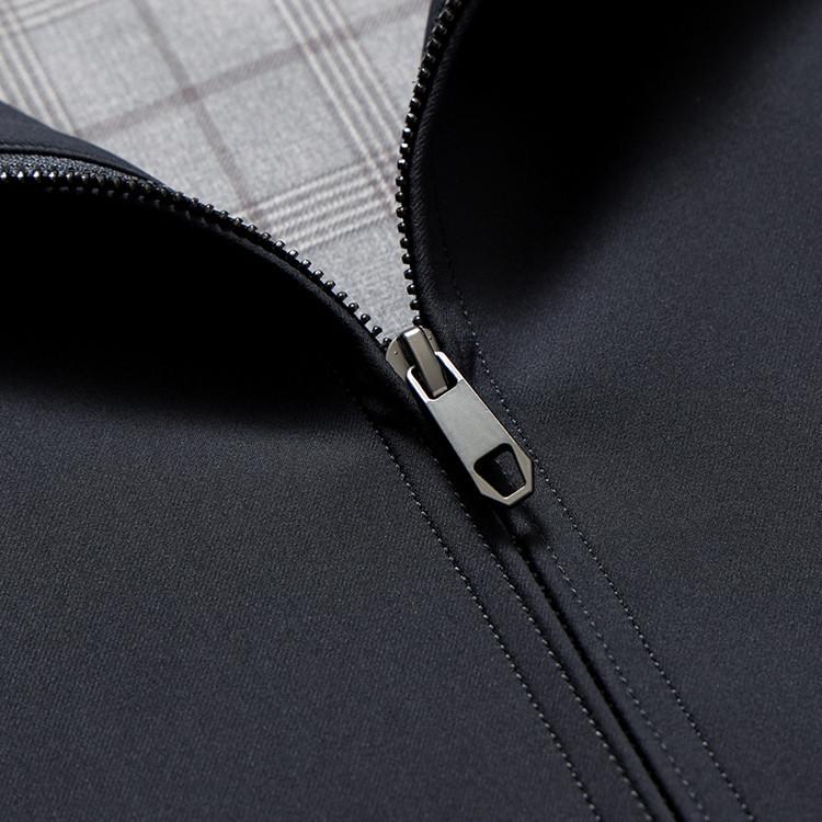 Męska Kurtka Casualowa z Klapami na Wiosnę/Jesień 2025 - Uniwersalny Jednolity Kolor Modny Płaszcz dla Młodych i Wieków Średnich