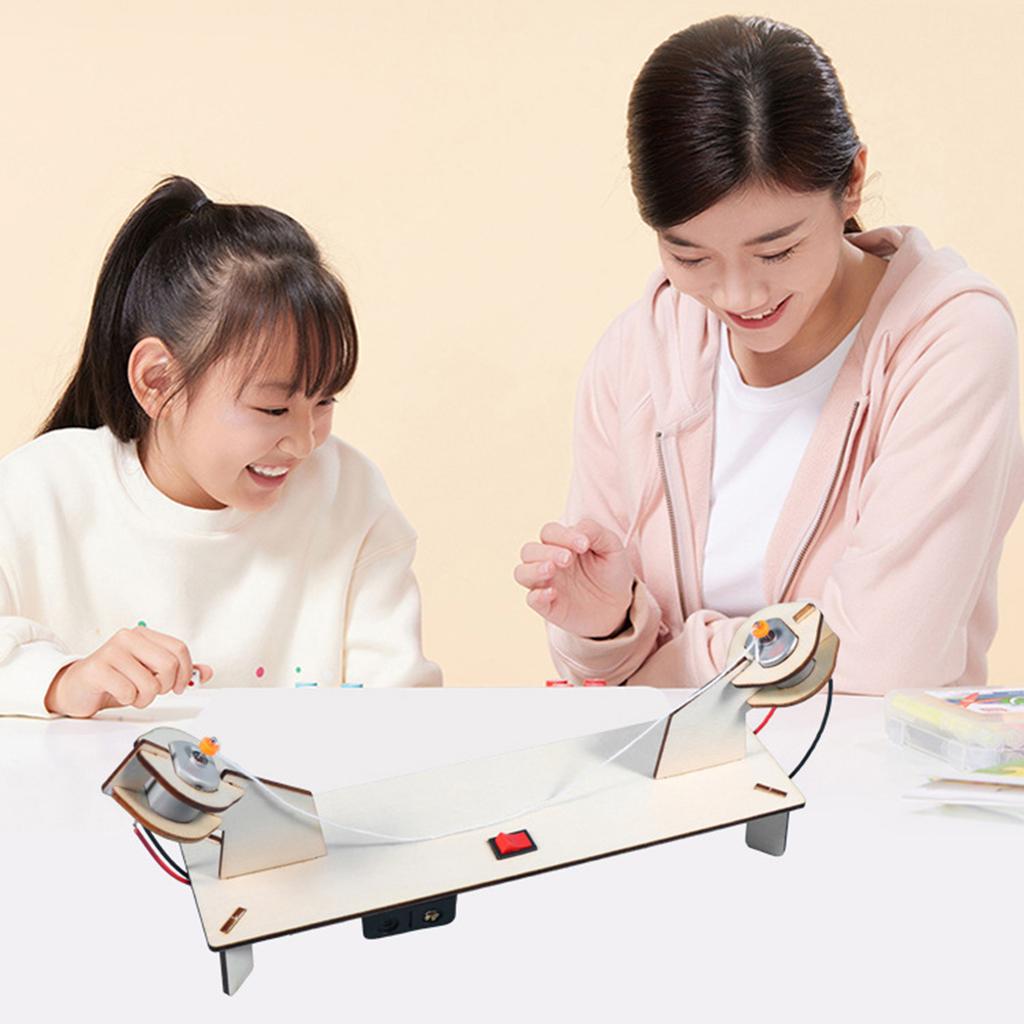 Handmade Assembly Toy Standing Wave Experiment Kits STEM Learning Educational Tool Inspire Creativity for Kids