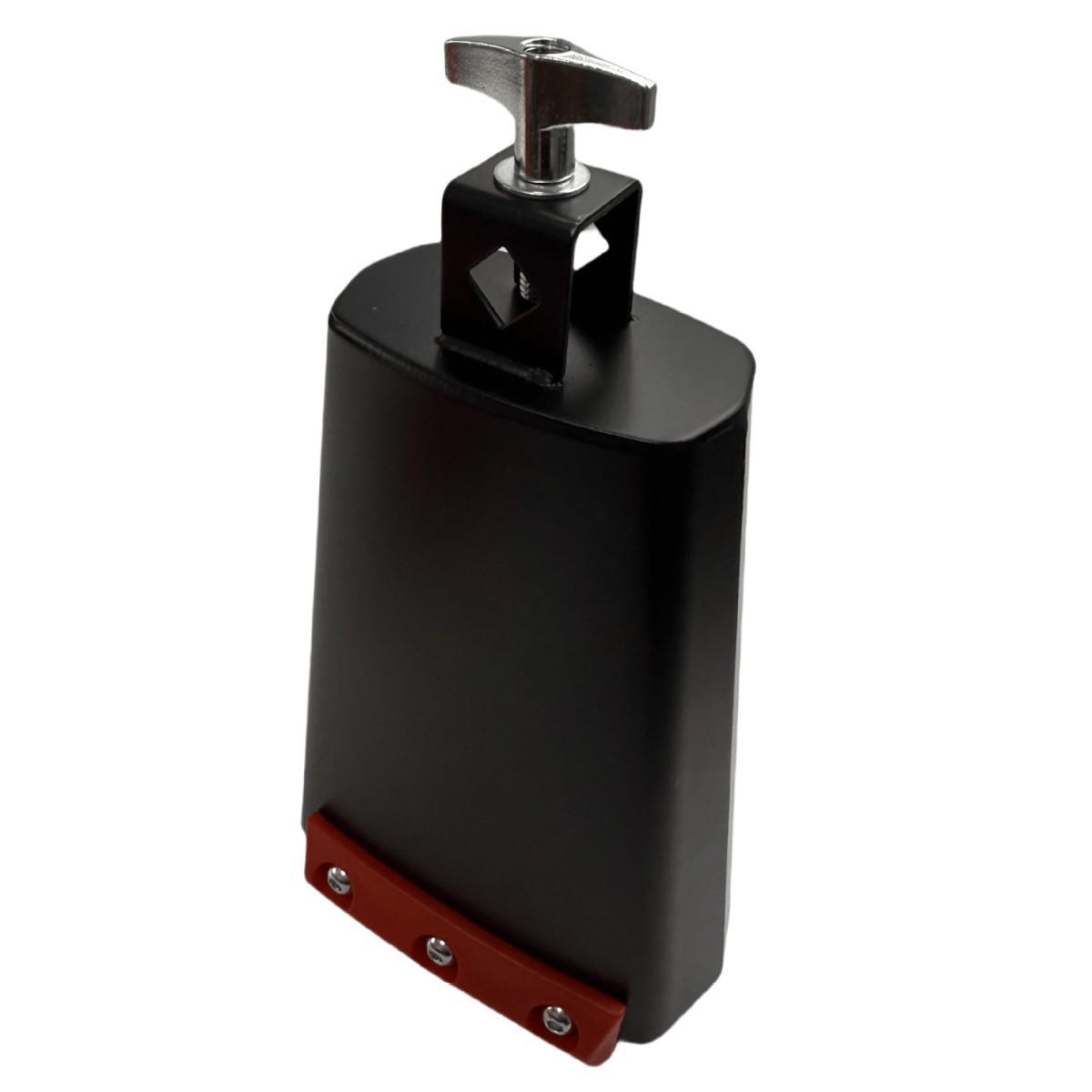 

Colorful Metal Cowbell with Mute Strip - Durable Drum Kit Percussion Accessory 8.5 inch (XL)