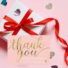 50 Pcs Mini Delicate Thanks Greeting Cards School Office Products Accessories