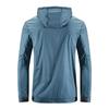 Sommer Kapuzenjacke Langarm Herren Lässig Jugend Einfarbig Kleidung Outdoor Leicht und Atmungsaktiv Schnelltrocknend Skin-Kleidung Herren