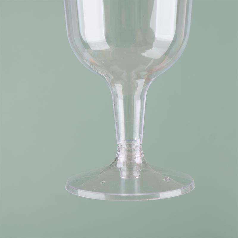 10 ks Plastové čiré šampaňské pohárky na koktejlový bar Sklenice na toasty Nádobí na narozeninovou oslavu výročí svatby